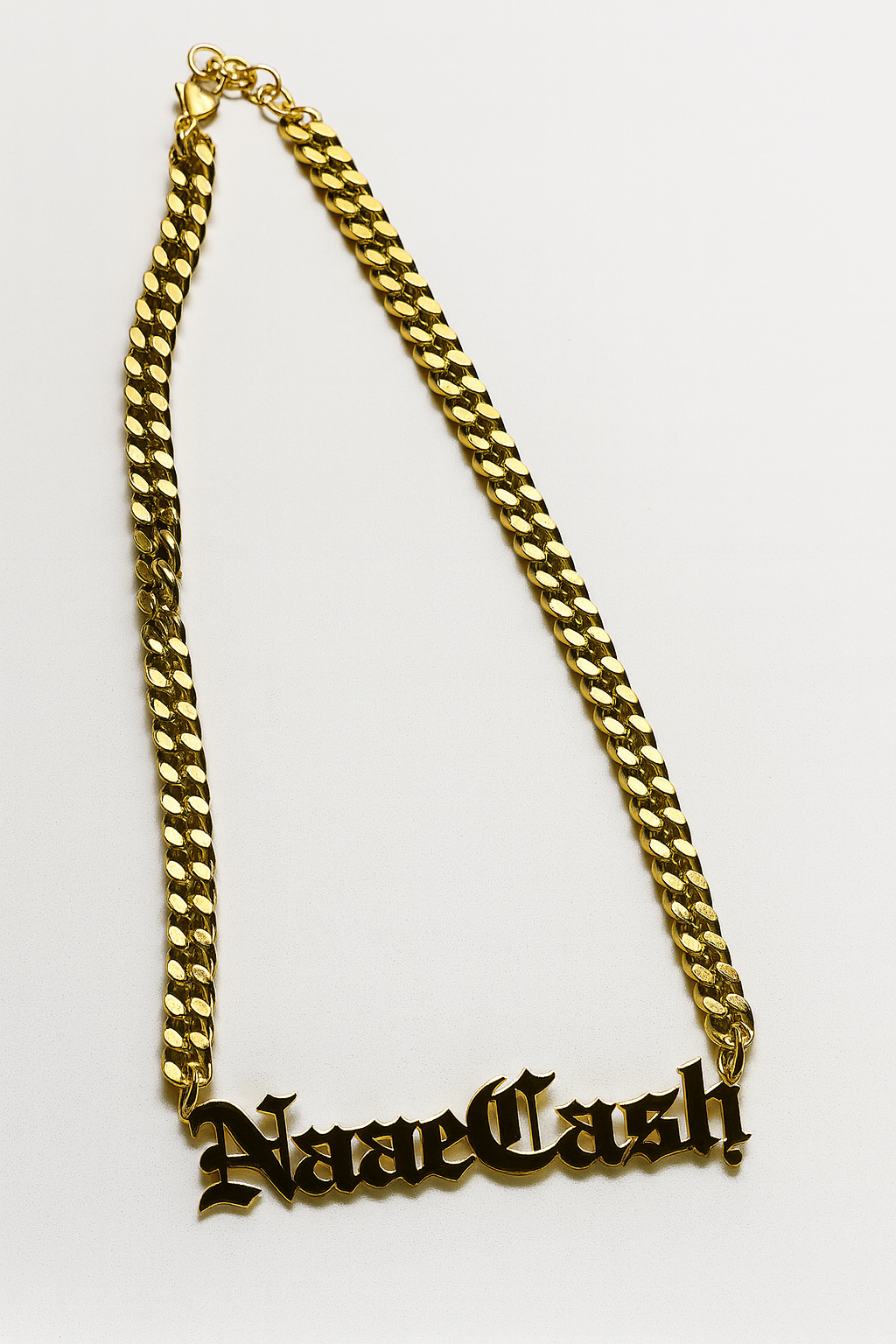 Cuban Link Personalized Namplate